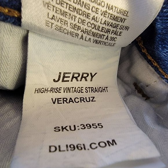 DL1961 Jerry High Rise Vintage Straight Jeans - Picture 14 of 14